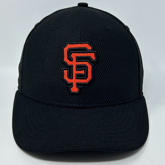 San Francisco Giants Hat Baseball Cap Batting Practice BP New Era Black Fitted 7 - Picture 1 of 11